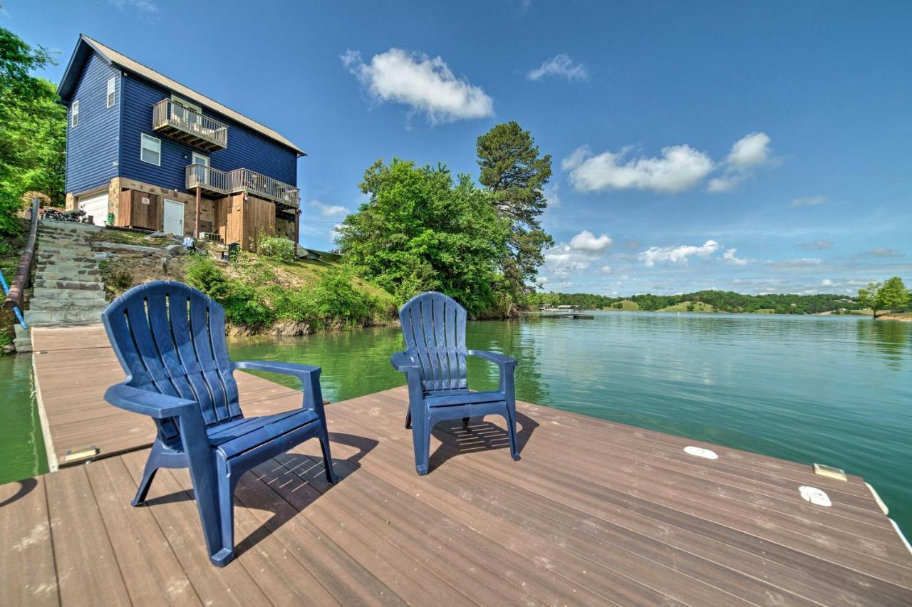Sevierville Lake House With Deck And Foosball Table! Eksteriør billede