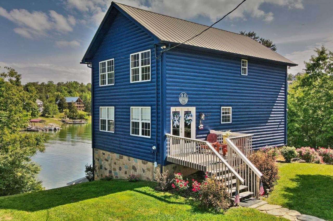 Sevierville Lake House With Deck And Foosball Table! Eksteriør billede