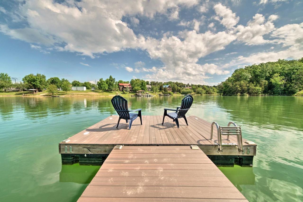 Sevierville Lake House With Deck And Foosball Table! Eksteriør billede