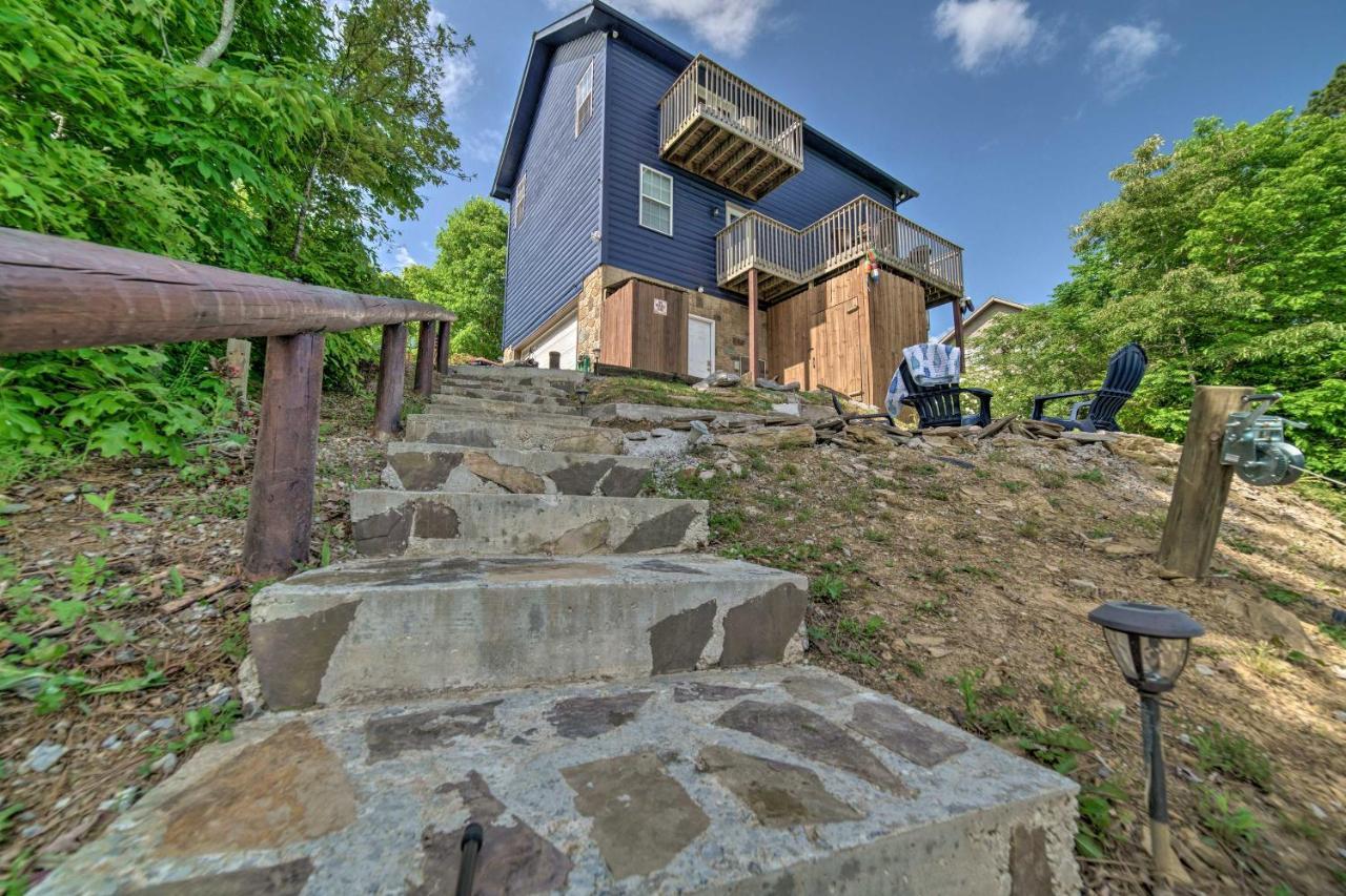 Sevierville Lake House With Deck And Foosball Table! Eksteriør billede